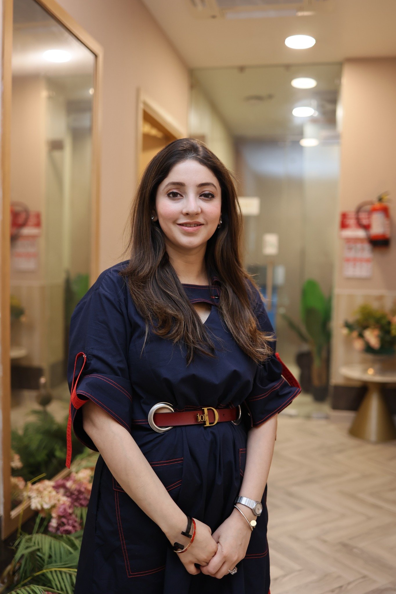 Dr. Chandni Jain Gupta at the clinic